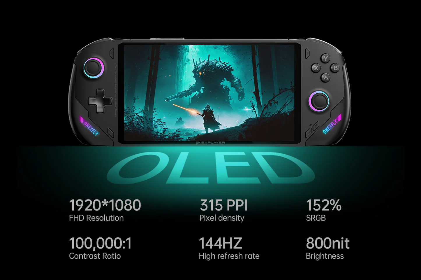 OneXPlayer OneXFly F1 Pro: OLED 144Hz Ultimate Gaming Handheld Console