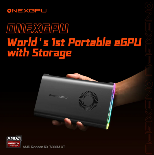 OneXPlayer ONEXGPU Portable eGPU with Storage