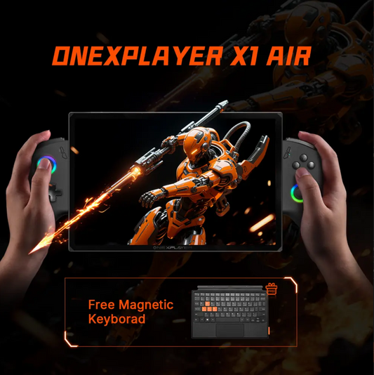 OneXPlayer X1 Air – Portable 3-in-1 Gaming & Creator PC with Expandable Mini SSD