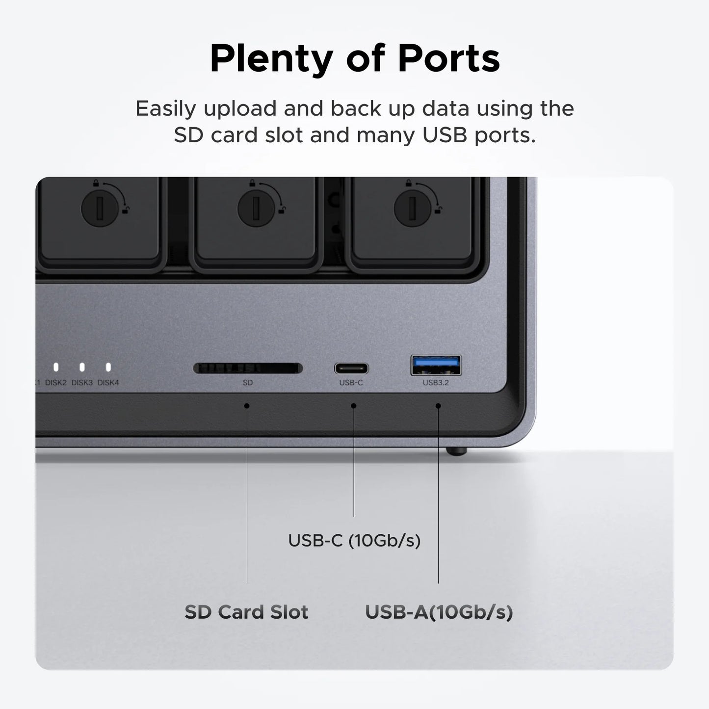 UGREEN NASync DXP4800 4-Bay NAS Enclosure