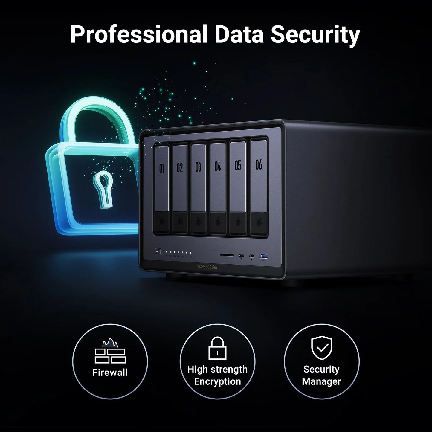 UGREEN NASync DXP6800 Pro 6-Bay NAS Enclosure