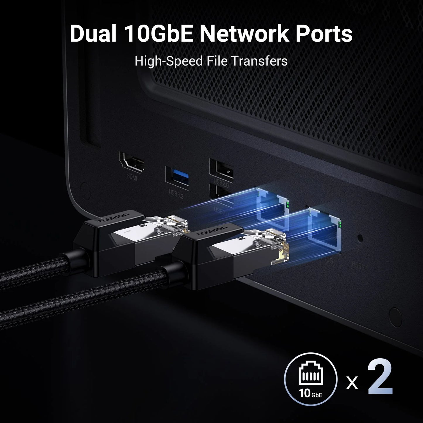 UGREEN NASync DXP8800 Plus 8-Bay NAS Enclosure