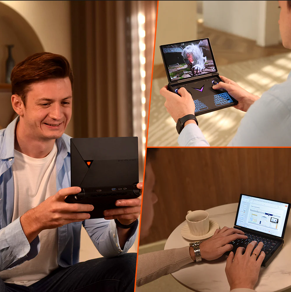 ONEXPLAYER G1 Ultimate Gaming Handheld Gaming Console Versatile Laptop