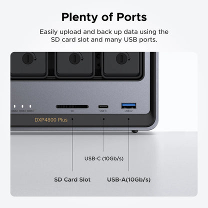 UGREEN NASync DXP4800 Plus 4-Bay NAS Enclosure