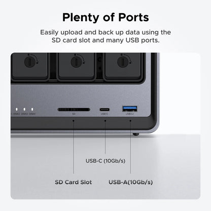 UGREEN NASync DXP4800 4-Bay NAS Enclosure