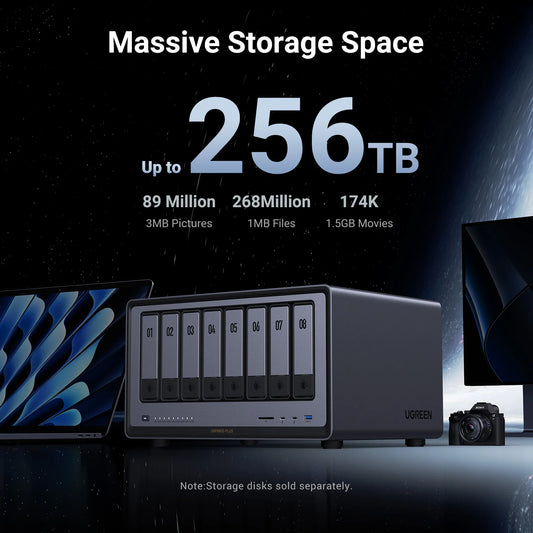 UGREEN NASync DXP8800 Plus 8-Bay NAS Enclosure